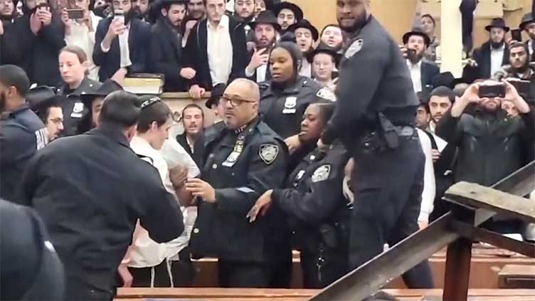 A secret tunnel in a NYC synagogue leads to a brawl between police and worshippers