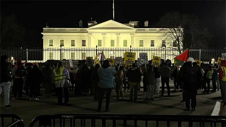 Anti-war activists in New York City, Washington protest US, UK strikes in Yemen