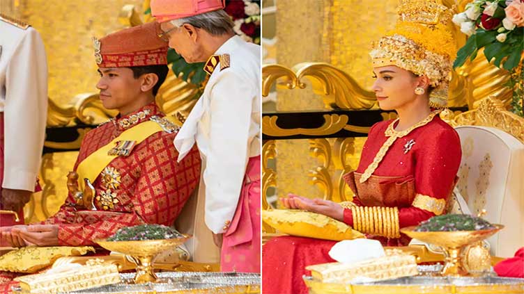 Prince Mateen of Brunei's bride Anisha brings glamour amid 10-day royal wedding