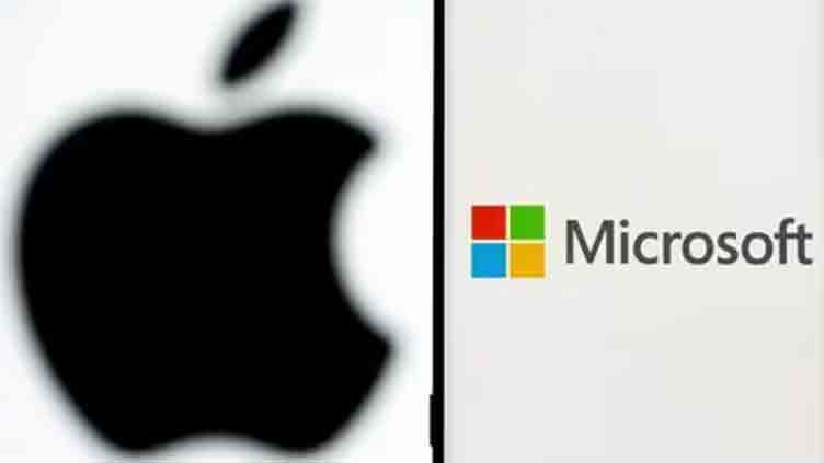 Microsoft topples Apple to become global market cap leader