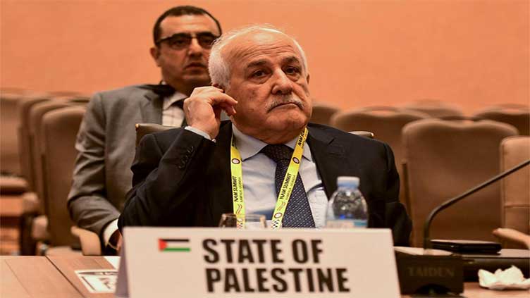Palestinian ambassador to UN calls on Non-Aligned Movement to pressure Israel to enforce cease-fire