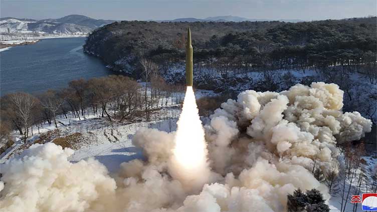 North Korea says it tested a solid-fuel missile tipped with a hypersonic weapon