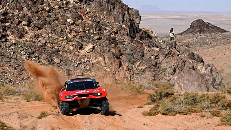 French double in Dakar Rally as Loeb and Van Beveren win stage nine