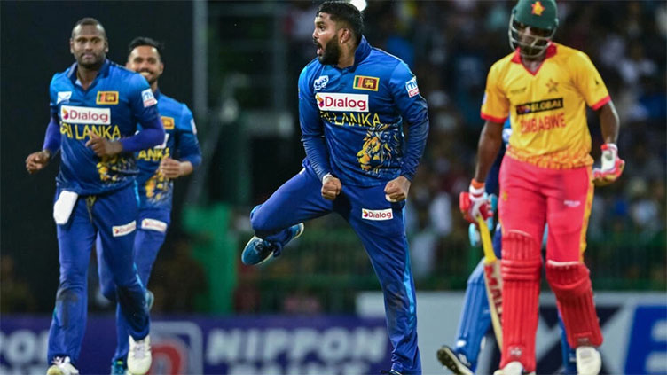 Sri Lanka clinch T20 series after record low Zimbabwe total