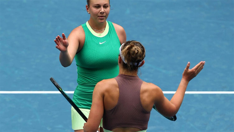 'Unbelievable' Anisimova halts Badosa comeback at Australian Open