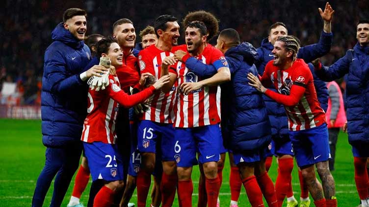 Atletico earn gutsy 4-2 win against Real to book cup quarter-final berth