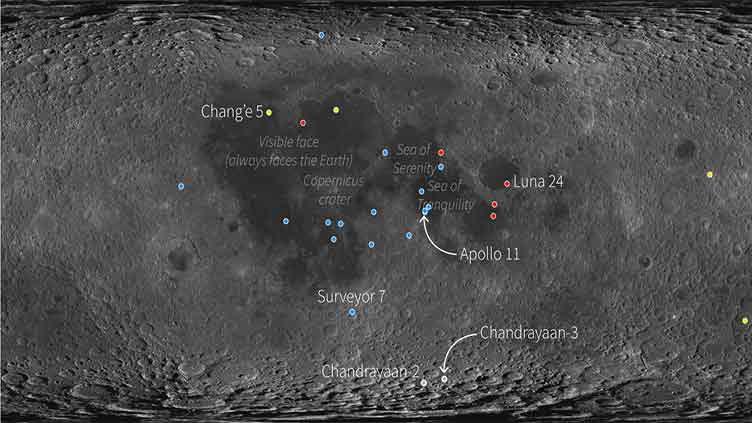 Japan's lunar craft lands successfully but can't generate solar power