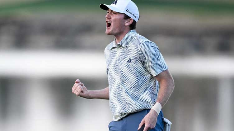 American Nick Dunlap becomes first amateur since 1991 to win PGA Tour event