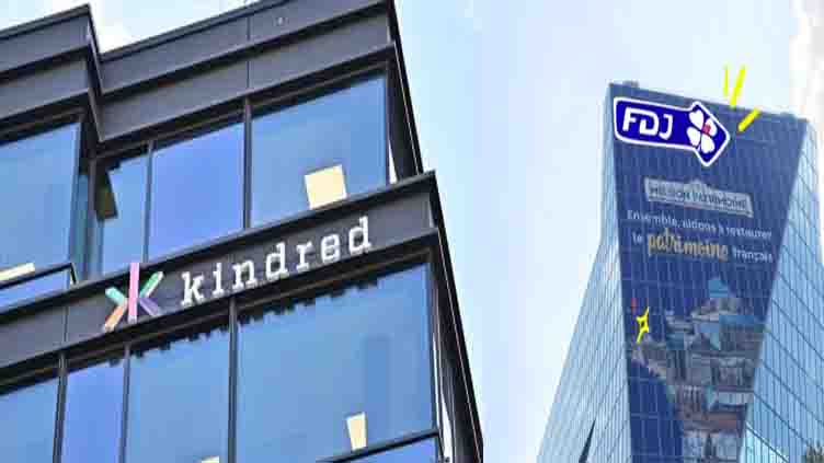 France's FDJ to offer $2.8 billion to buy online gaming firm Kindred