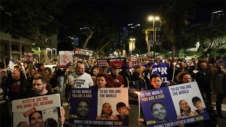 Families of hostages held in Gaza storm Israel's parliament meeting demanding deal for release