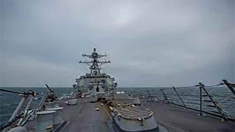 US Navy says USS John Finn conducted transit in Taiwan Strait