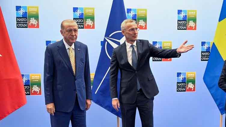Turkey's Erdogan signs off on Sweden's NATO membership