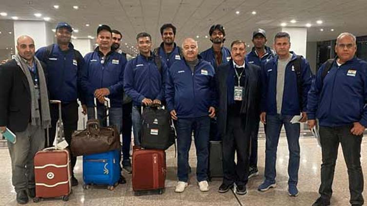 Indian tennis team reaches Islamabad for Davis Cup Group I play-off tie against Pakistan