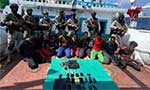 India's navy rescues two hijacked boats. British military warns of two pirate groups in Indian Ocean