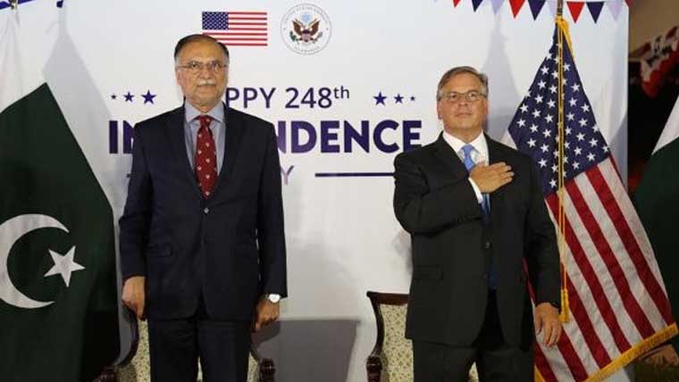 پاکستان کیساتھ شراکت داری کا جشن منانے کیلئے امریکی سفارتخانے میں تقریب