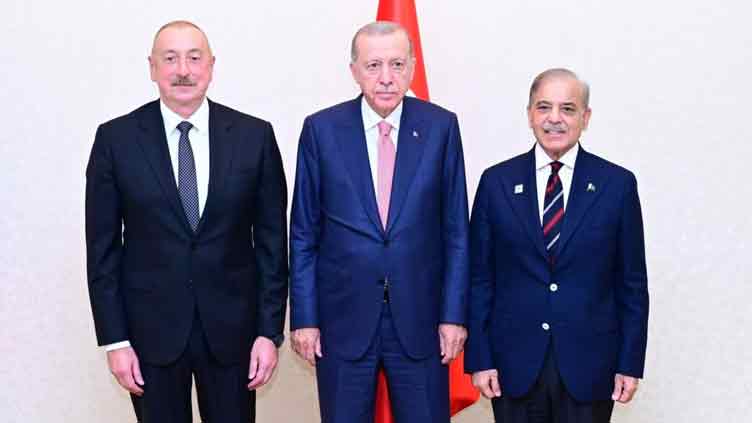 Pakistan, Turkiye, Azerbaijan hold trilateral meeting in Astana 