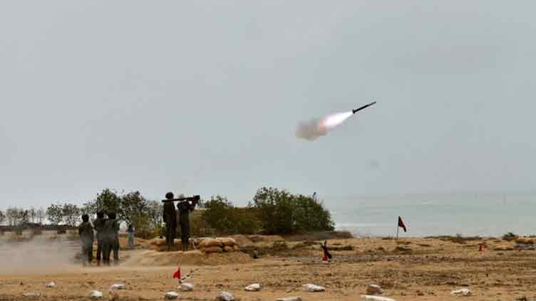 Pakistan Navy conducts successful launch of surface-to-air missile FN-6