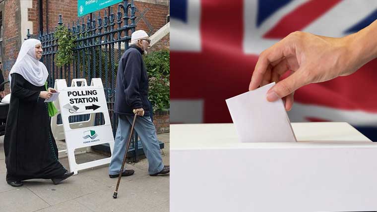 برطانیہ کے عام انتخابات میں مسلمان ووٹرز کا کردار اہمیت اختیار کر گیا