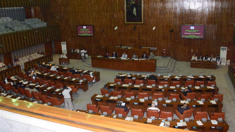 سینیٹ: اپوزیشن جماعتوں کی پارلیمانی پارٹی کا اجلاس آج طلب