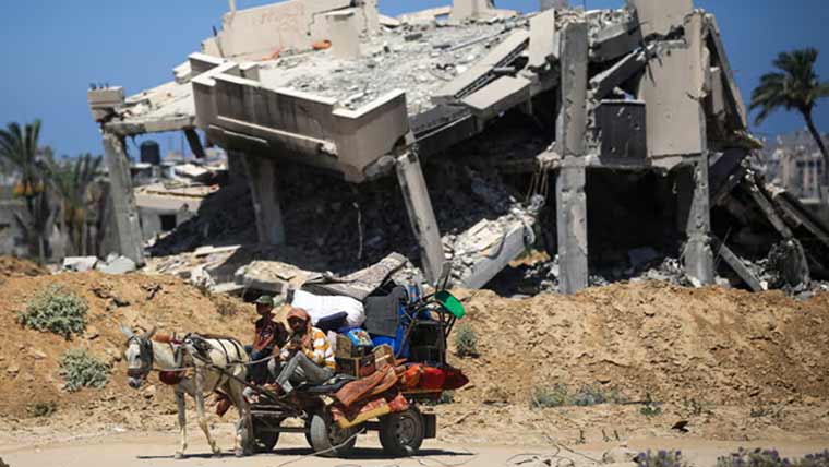 غزہ کی پٹی پر ہر دس میں سے 9 افراد بے گھر ہوئے: اقوام متحدہ