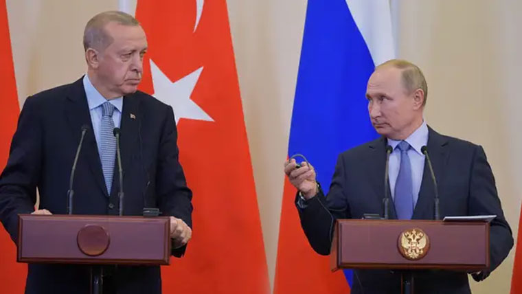 روس نے ترک صدر کی یوکرین کیساتھ جنگ بندی میں مدد کی پیشکش مسترد کردی