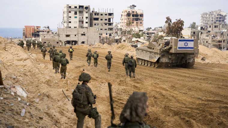 فوج نے غزہ پٹی کے 26 فیصد علاقے پر قبضہ کر لیا: اسرائیلی اخبار کا دعویٰ