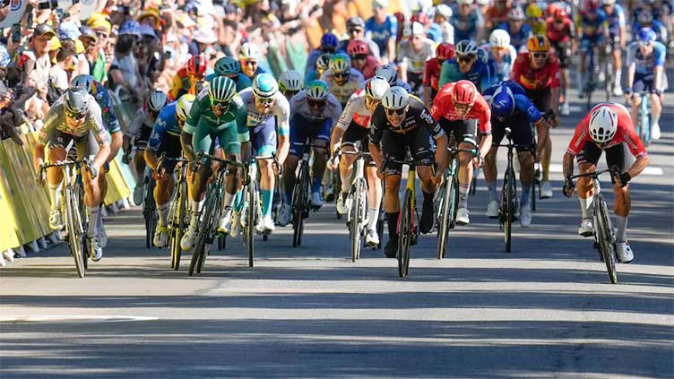 Dutch rider Groenewegen sprints to stage six win of Tour de France in Dijon