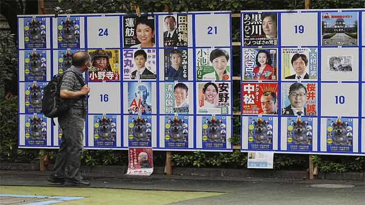 Strange election campaigns test Tokyo residents' patience
