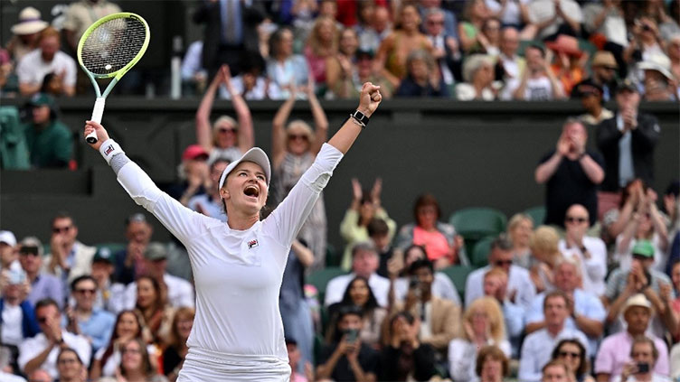 Krejcikova stuns Rybakina to earn Wimbledon final clash with Paolini