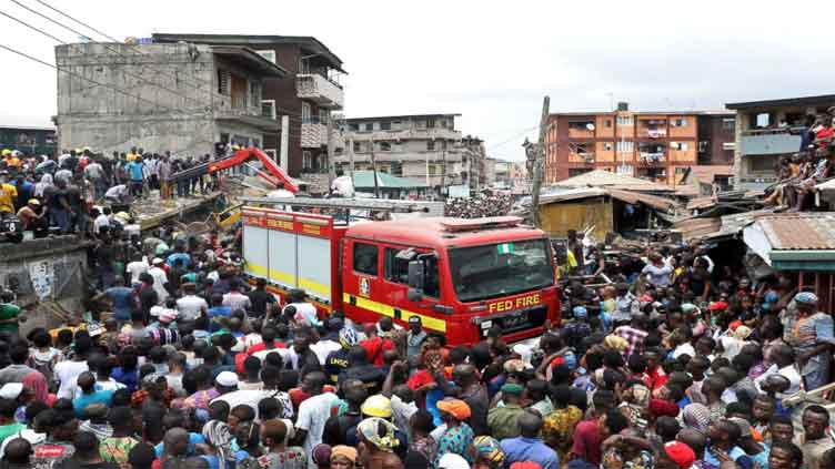 Seven bodies pulled from collapsed school in central Nigeria