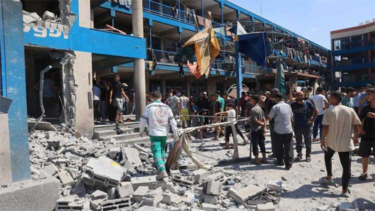 Gaza civil defence says 15 killed in Israel strike on Gaza school