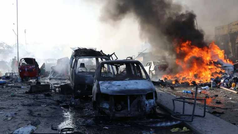 موغادیشو میں بم دھماکے سے 5 افراد ہلاک، 20 افراد زخمی