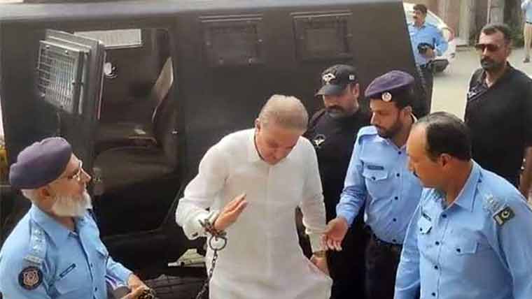 سابق وزیر خارجہ شاہ محمود قریشی لاہور سے واپس اڈیالہ جیل منتقل