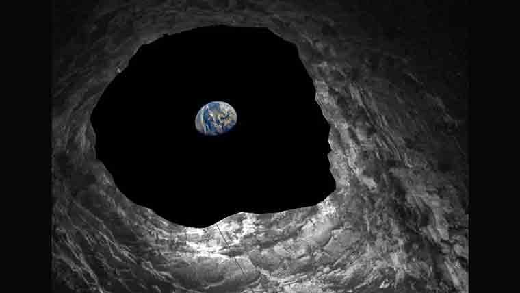 چاند کی نچلی سطح پر حیرت انگیز اور قابل رسائی ’غار‘ دریافت 
