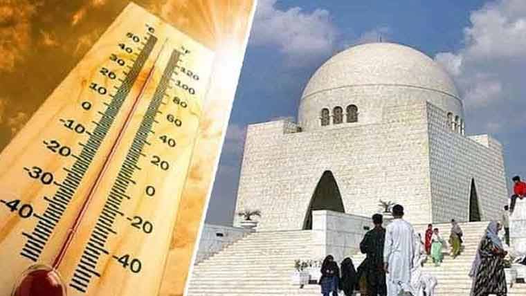 کراچی میں  درجہ حرارت 40 ڈگری تک پہنچ گیا، ہیٹ ویو کا خطرہ