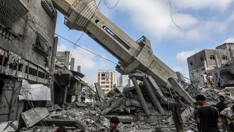 اسرائیل کے فضائی حملے نہ رُکے، 24 گھنٹوں میں بچوں سمیت 80 سے زائد فلسطینی شہید