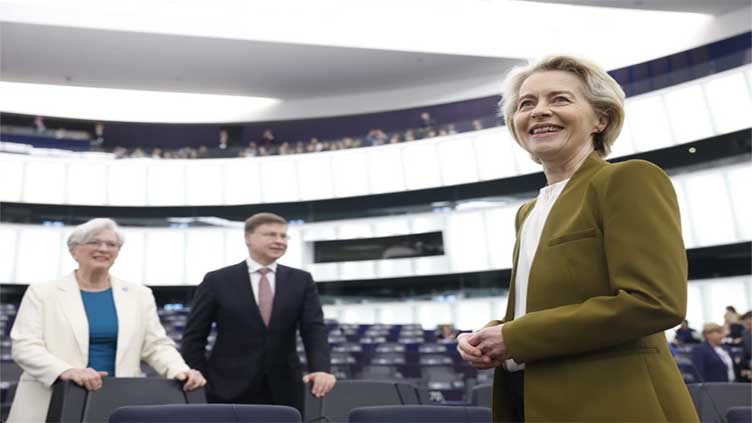 Ursula von der Leyen reelected to a second 5-year term as European Commission president