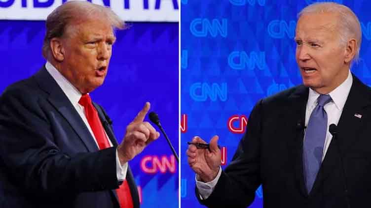 Dunya News Despite debate setback, Biden campaign outraises Trump's in June