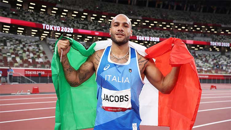 Marcell Jacobs, the much-maligned defending Olympic 100m champion