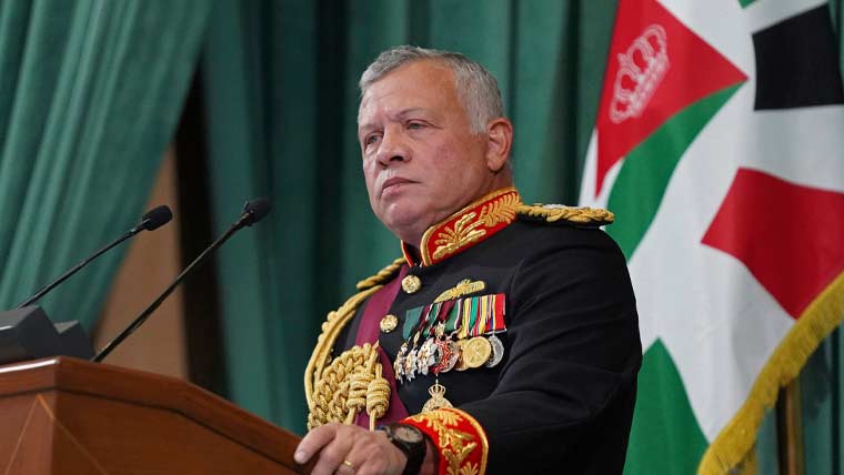 شاہ عبداللہ دوم نے اردن کی پارلیمنٹ تحلیل کردی