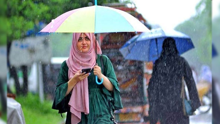 پنجاب میں مون سون بارشوں کے پانچویں سپیل کا کل سے آغاز