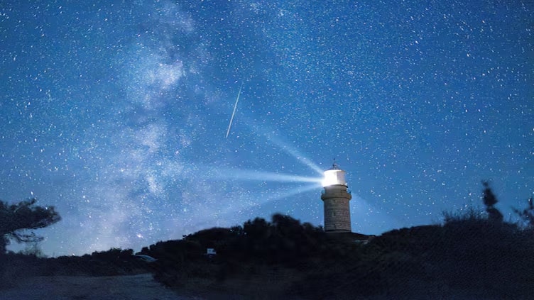 Two meteor showers will flash across the sky around the same time