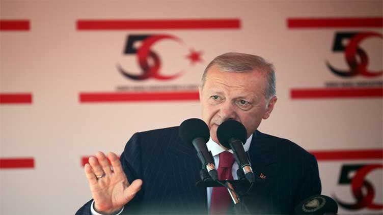 Dunya News Erdogan says Turkey might enter Israel to help Palestinians