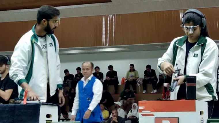 پیرس اولمپکس میں پاکستانی شوٹرز ایک اور ایونٹ سے باہر