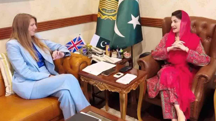 Maryam Nawaz, British High Commissioner vow to cooperate in various sectors 