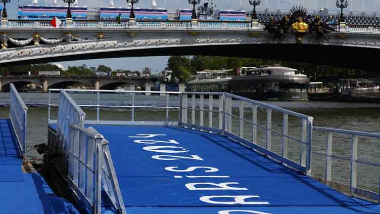 Triathlon swimming training cancelled for second day over Seine water quality and current