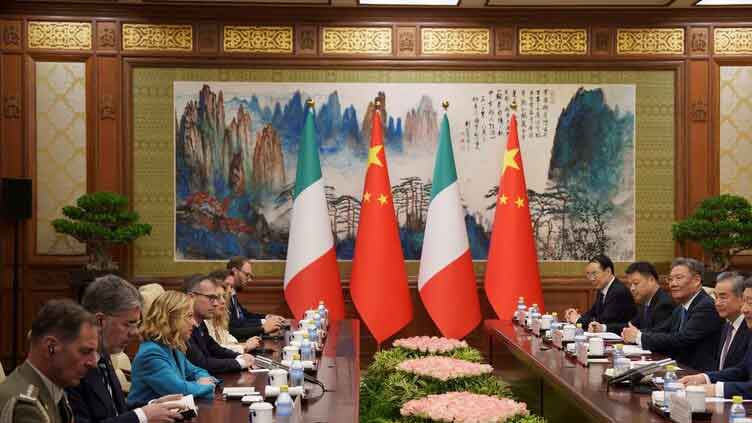 Italy's Meloni calls for balanced EU-China trade in Xi meeting