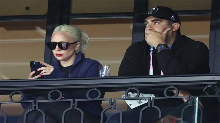 Lady Gaga introduces boyfriend as her fiance at Paris Olympics