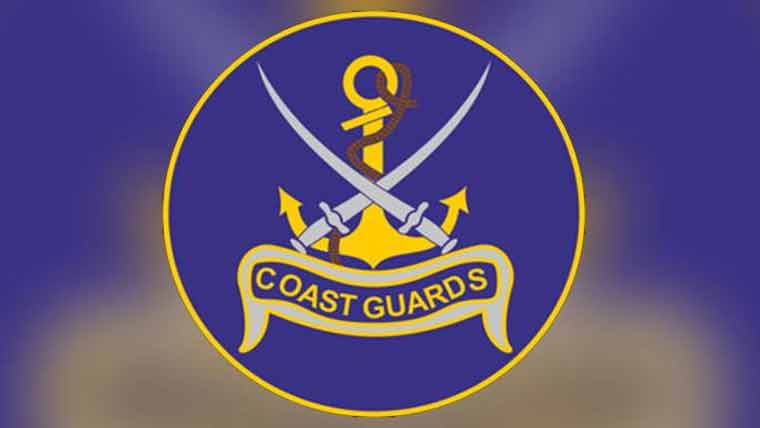 کوسٹ گارڈزکی کارروائیاں: چھالیہ، گٹکا،غیر ملکی سگریٹ برآمد،12 تارکین وطن گرفتار