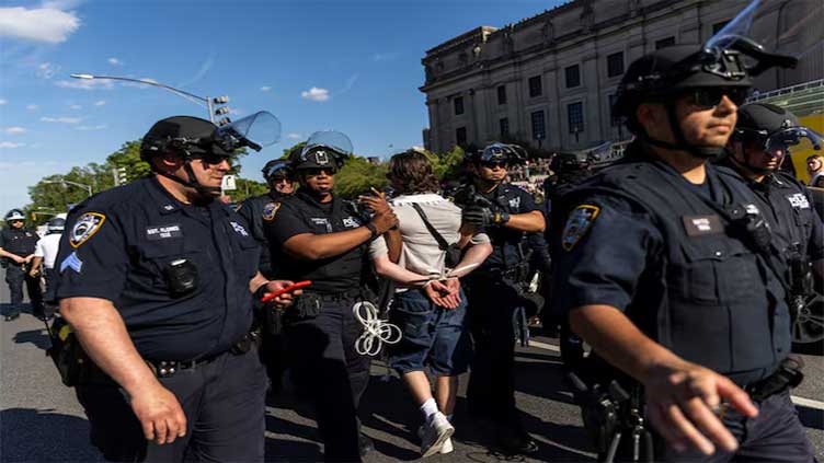 Police arrest 29 at pro-Palestinian protest at NY's Brooklyn Museum